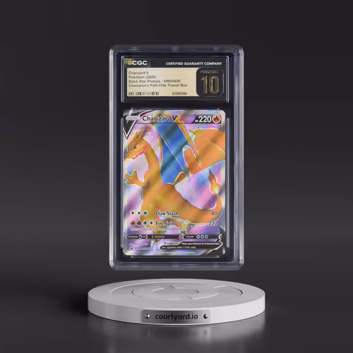 2017 Black Star Promos - Sword & Shield #SWSH050 Charizard V - Champion's Path Elite Trainer Box (Ho