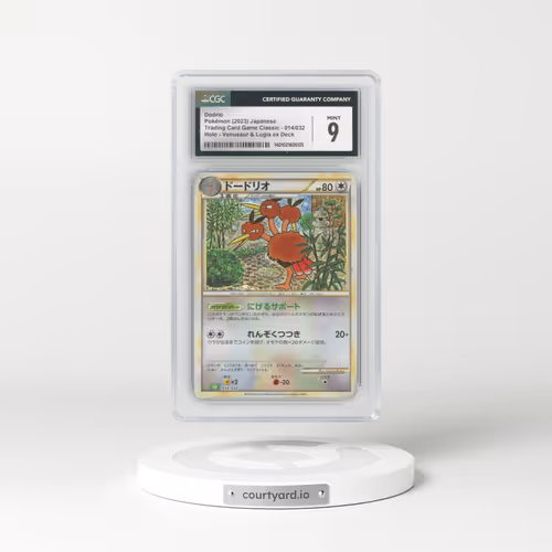 2023 Trading Card Game Classic - CLF, CLL, CLK #014/032 Dodrio - Venusaur & Lugia ex Deck - CLF Holo (CGC 9 MINT)