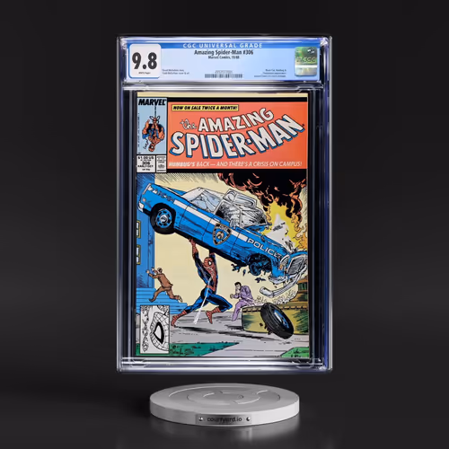 Amazing Spider-Man #306 CGC 9.8 White Pages (Marvel Comics, 10/88)