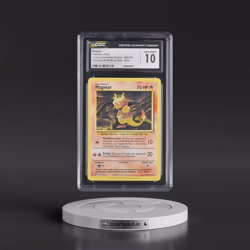 2023 Trading Card Game Classic - CLV, CLC, CLB #006/034 Magmar - Holo Charizard & Ho-Oh ex Deck - CL