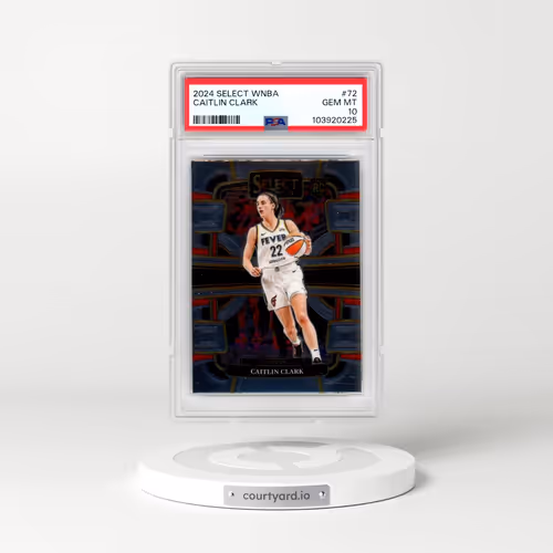 2024 Panini Select WNBA #72 Caitlin Clark (PSA 10 GEM MINT)