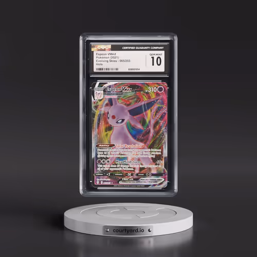 2021 Evolving Skies #065/203 Espeon VMAX - Holo (CGC 10 GEM MINT)