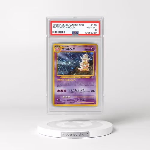 2000 Pokémon Neo #199 Slowking - Holo (PSA 8 NM-MT)