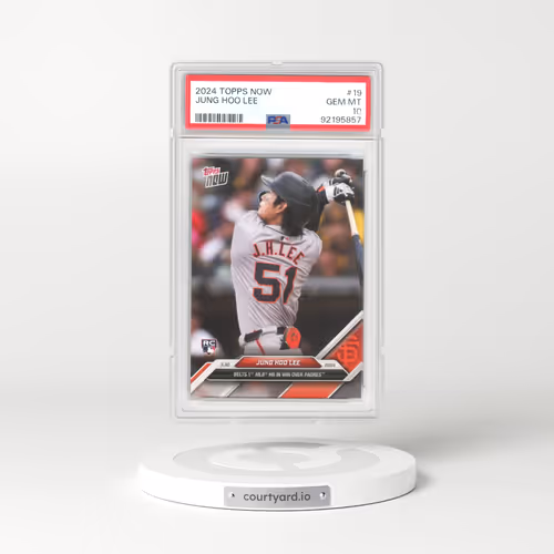 2024 Topps Now #19 Jung Hoo Lee (PSA 10 GEM MINT)