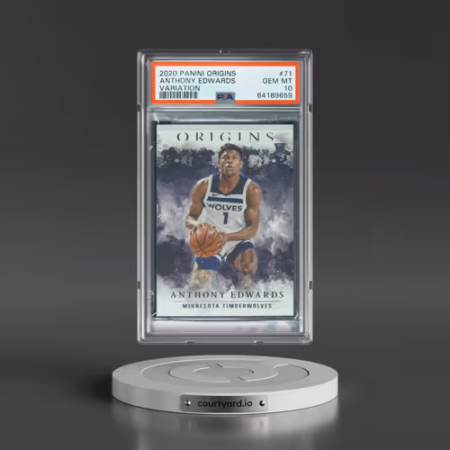2020 Panini Origins #71 Anthony Edwards - Variation (PSA 10 GEM MINT)