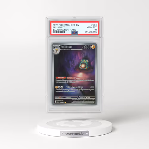 2023 Pokémon Obf EN-Obsidian Flames #201 Bellibolt - Illustration Rare (PSA 10 GEM MINT)