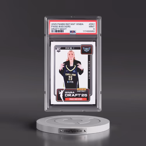2025 Panini Instant WNBA Draft Night #DN1 Paige Bueckers (PSA 9 MINT)