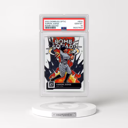 2022 Panini Donruss Optic Bomb Squad #BS6 Aaron Judge (PSA 10 GEM MINT)