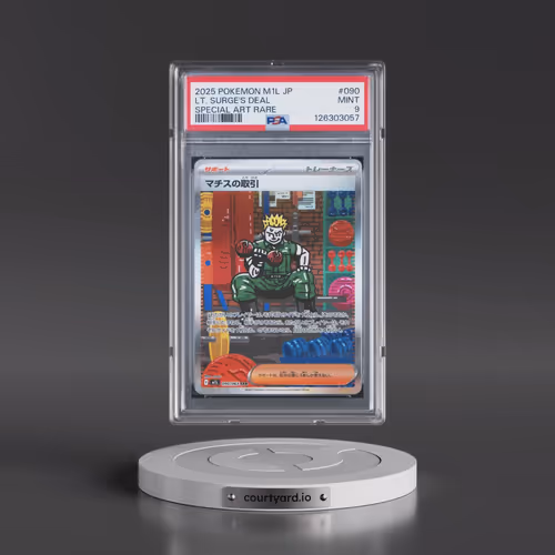 2025 Pokémon M1l-Mega Brave #090 LT. Surge's Deal - Special Art Rare (PSA 9 MINT)