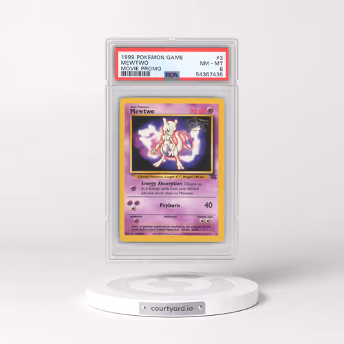 1999 Pokémon Game Movie #3 Mewtwo - Movie Promo (PSA 8 NM-MT)