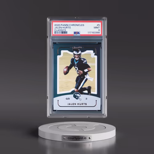 2020 Panini Chronicles Classics #5 Jalen Hurts (PSA 9 MINT)