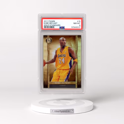 2011 Panini Gold Standard #15 Kobe Bryant (PSA 8 NM-MT)