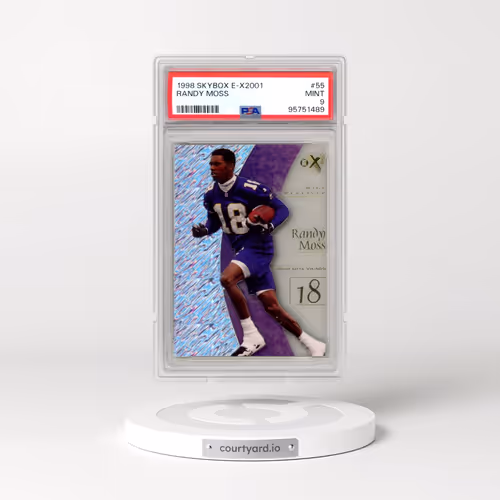 1998 Skybox E-X2001 #55 Randy Moss (PSA 9 MINT)