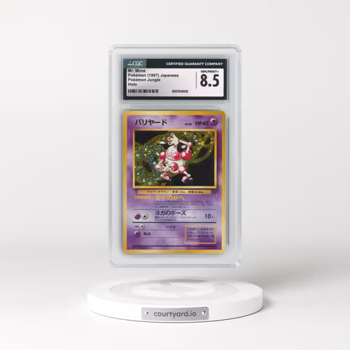 1997 Pokémon Jungle #122 Mr. Mime - Holo (CGC 8.5 NM-MT+)