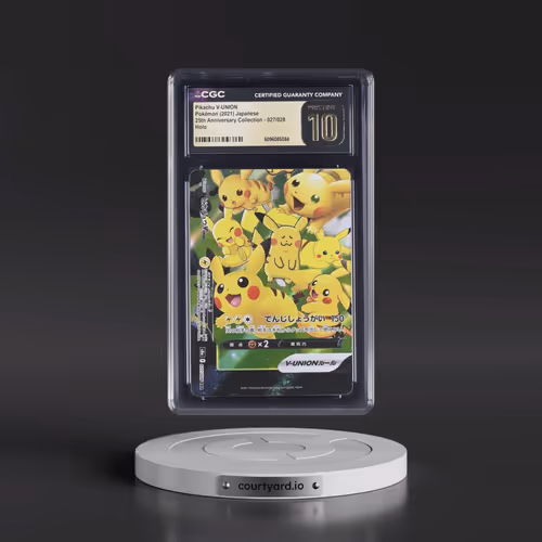 2021 25th Anniversary Collection #027/028 Pikachu V-UNION - Holo (CGC 10 PRISTINE)