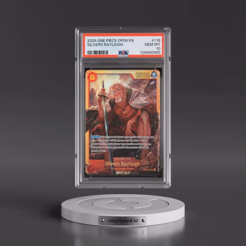 2024 One Piece Two Legends #118 Silvers Rayleigh (PSA 10 GEM MINT)