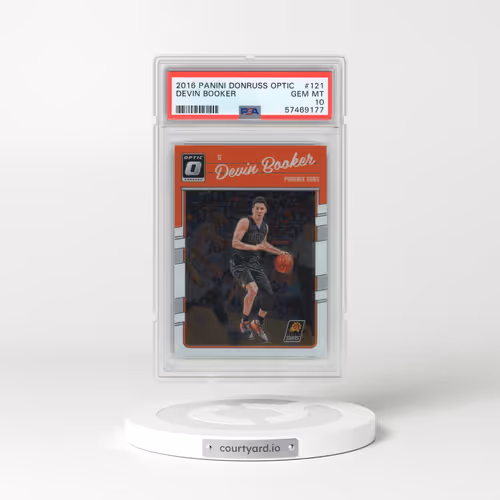 2016 Panini Donruss Optic #121 Devin Booker (PSA 10 GEM MINT)