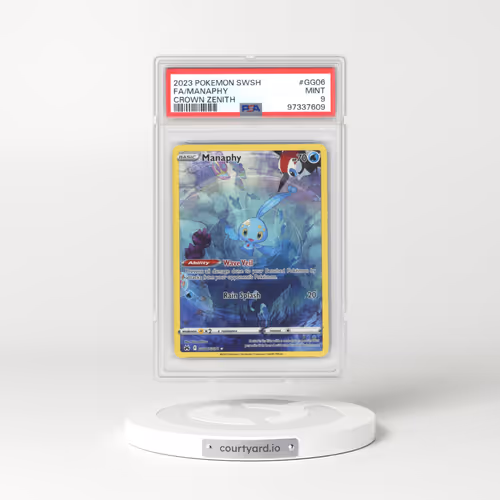 2022 Crown Zenith #GG06 Manaphy (PSA 9 MINT)