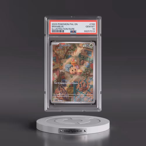 2023 Pokémon Pal EN-Paldea Evolved #198 Bramblin - Illustration Rare (PSA 10 GEM MINT)
