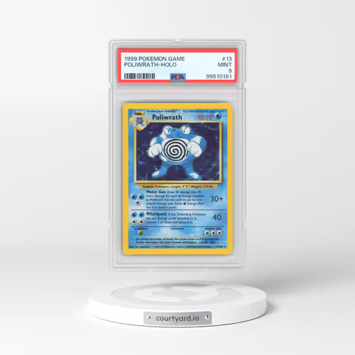1999 Pokémon Game #13 Poliwrath - Holo (PSA 9 MINT)
