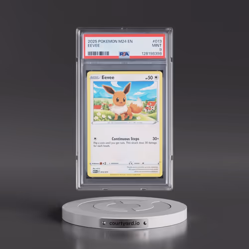 2025 Pokémon M24 EN-Mcdonald's Collection #013 Eevee (PSA 9 MINT)