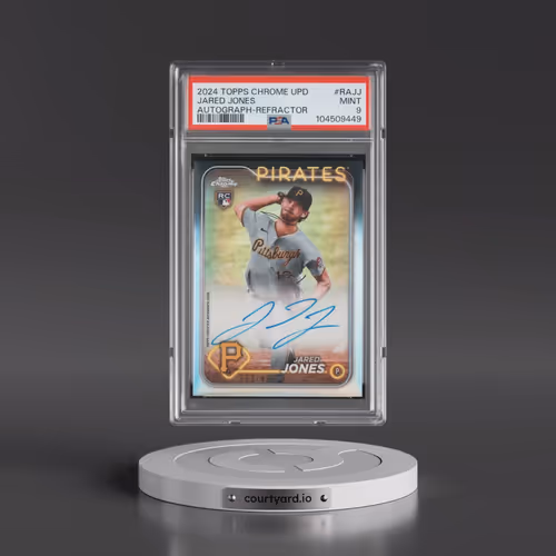 2024 Topps Chrome Update Chrome Baseball Update Series Autographs #RAJJ Jared Jones - Refractor (PSA