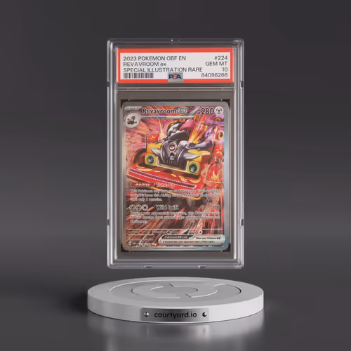 2023 Pokémon Obf EN-Obsidian Flames #224 Revavroom EX - Holo Special Illustration Rare (PSA 10 GEM M
