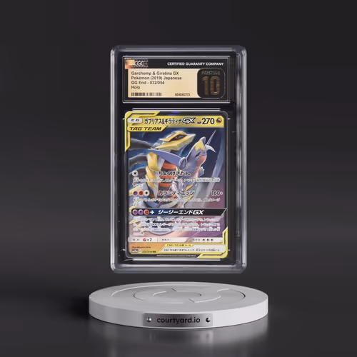 2019 Pokémon Sun & Moon GG End #032 Garchomp & Giratina GX - Holo (CGC 10 PRISTINE)