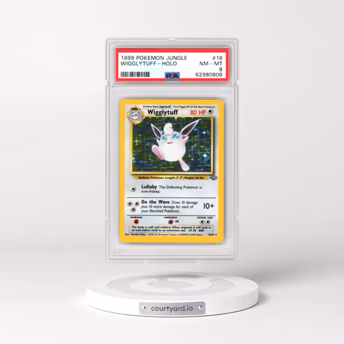 1999 Pokémon Jungle #16 Wigglytuff - Holo (PSA 8 NM-MT)