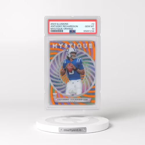 2023 Panini Illusions Mystique #2 Anthony Richardson - Orange (PSA 10 GEM MINT)