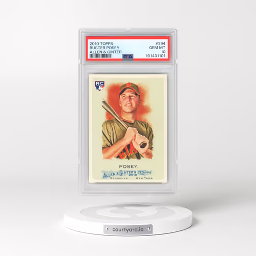 2010 Topps Allen & Ginter #294 Buster Posey (PSA 10 GEM MINT)