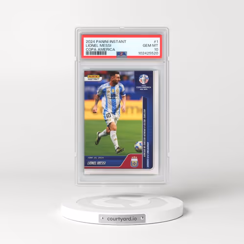 2024 Panini Instant Conmebol Copa America 2024 #1 Lionel Messi (PSA 10 GEM MINT)