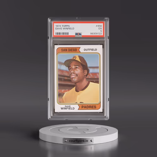 1974 Topps #456 Dave Winfield (PSA 5 EX)