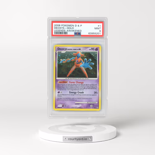 2008 Pokémon Diamond & Pearl Legends Awakened #1 Deoxys - Holo (PSA 9 MINT)