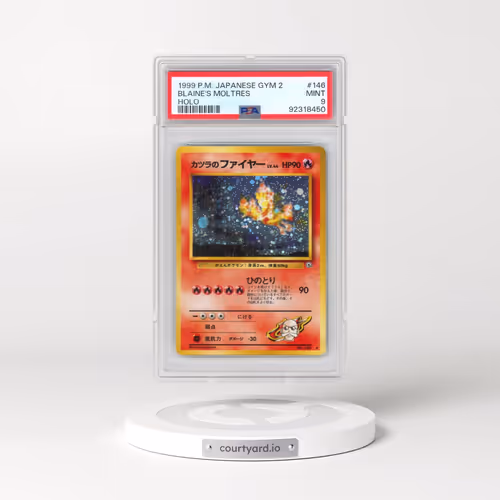 1999 Pokémon Gym 2 #146 Blaine's Moltres - Holo (PSA 9 MINT)