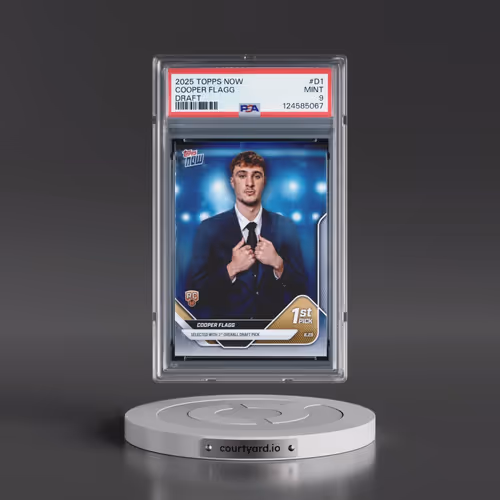 2025 Topps Now Draft #D1 Cooper Flagg (PSA 9 MINT)