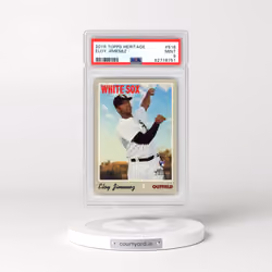 2019 Topps Heritage #516 Eloy Jimenez (PSA 9 MINT)