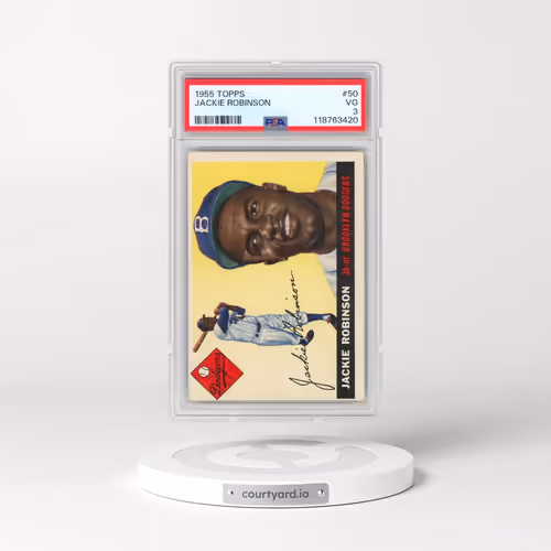 1955 Topps #50 Jackie Robinson (PSA 3 VG)