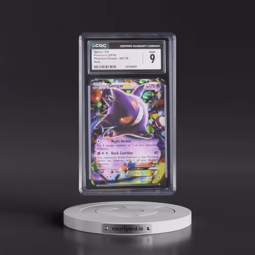 2014 Phantom Forces #34/119 Gengar EX - Holo (CGC 9 MINT)