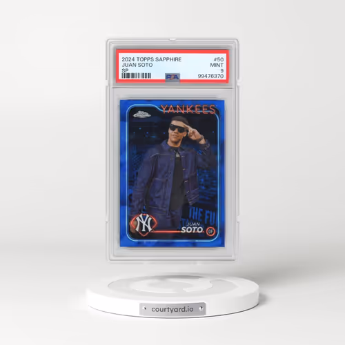2024 Topps Chrome Sapphire #50 Juan Soto - SP (PSA 9 MINT)