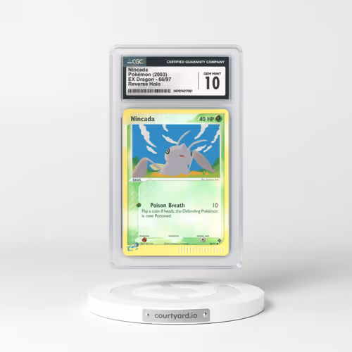 2003 EX Dragon #66 Nincada - Holo e-Card Symbol (CGC 10 GEM MINT)