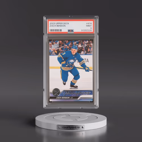 2023 Upper Deck #474 Zach Benson (PSA 9 MINT)