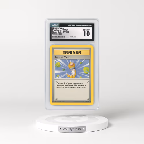 2000 Base Set #93 Gust of Wind (CGC 10 GEM MINT)