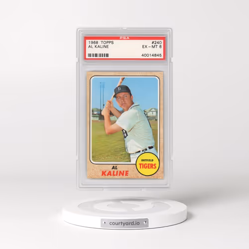 1968 Topps #240 Al Kaline (PSA 6 EX-MT)