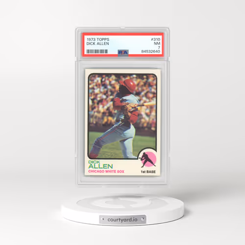 1973 Topps #310 Dick Allen (PSA 7 NM)