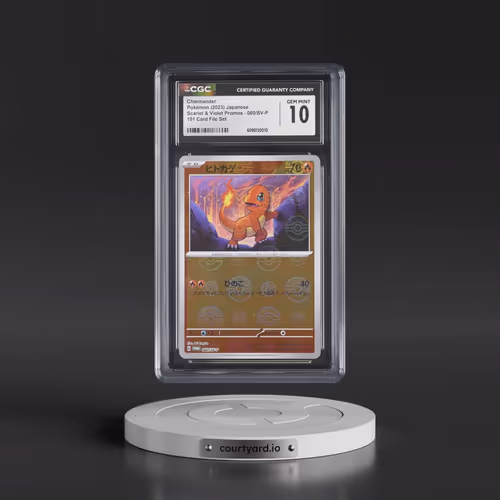 2022 Scarlet & Violet Promos #060/SV-P Charmander - Reverse Holo 151Â Card File Set (Poké Ball ) (CG