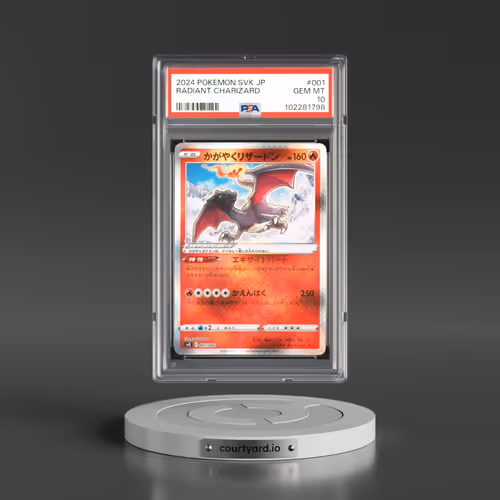 2024 Pokémon Svk-Stellar Miracle Deck Build Box #001 Radiant Charizard - Holo (PSA 10 GEM MINT)