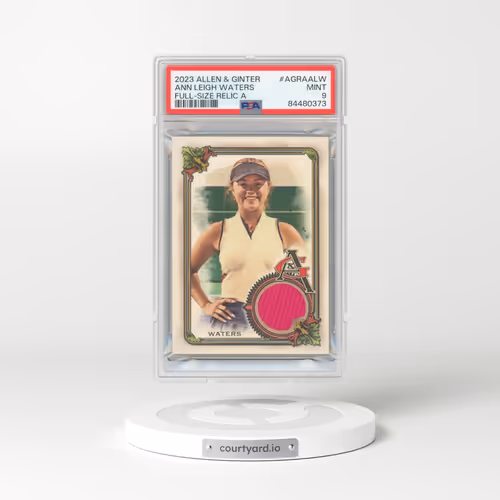 2023 Topps Allen & Ginter #AGRAALW Ann Leigh Waters - Full-Size Relic A (PSA 9 MINT)