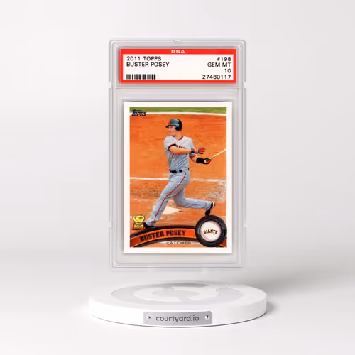 2011 Topps #198 Buster Posey (PSA 10 GEM MINT)