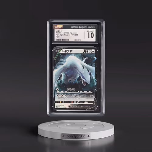2022 Pokémon Sword & Shield Paradigm Trigger #079 Lugia V - Holo (CGC 10 GEM MINT)